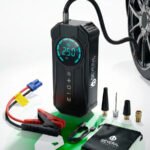 Auxiliar Partida Bateria Compressor Ar Emergência Portátil Auxiliar De Partida Bateria Veicular Com Compressor De Ar, Floots Portátil Compressor Ar 10000mah Veicular Several Importados