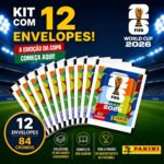 84 Figurinhas Copa Do Mundo 2026 12 Envelopes 84 Cromos