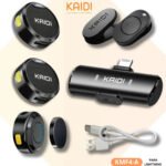 Lapela Microfone Profissional Sem Fio Imã Duplo Anti Ruido Cor Lightning