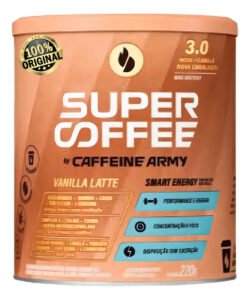 Supercoffee 3.0 Super Coffee (220g) – Caffeine Army Sabor Vanilla latte