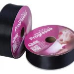 Fita De Cetim Progresso 38mm Rolo 50 Metros Cores Cor Preto
