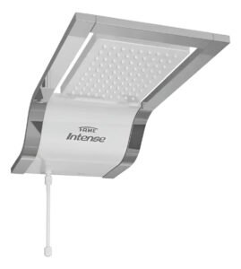 Ducha Chuveiro Eletrônico Luxo Chrome Intense Potente Fame Cor Branco/cromado Potência 7.8 Kw