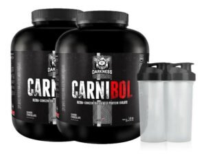Combo 2x Carnibol + 2x Coqueteleira – Darknes Integralmedica