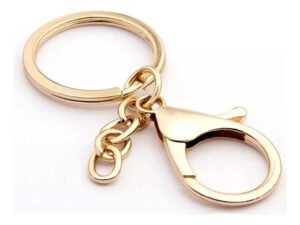 Fecho Mosquetão Lagosta Argola Italiana Chaveiro 20pçs Js