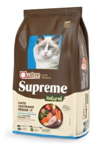 Ração Quatree Supreme Gatos Castrados Senior +7 10,1kg
