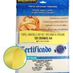 Papel Colorido A4 180g Diplomata Offset 50 Fls Masterprint Cor Amarelo