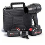 Soprador 48v Turbo Portátil Com 2 Baterias Potente Preto