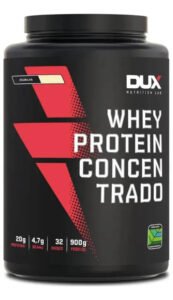Whey Protein Concentrado (900g) Dux Nutrition Sabor Coco