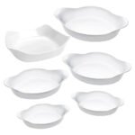 Marinex Conjunto De Assadeiras Opaline 6 Peças Branco