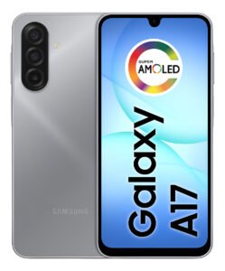 Celular Samsung Galaxy A17 Com Ia, 256gb, 8gb Ram, Câm De 50mp, Tela De 6.7 , Nfc, Ip54 – Cinza