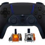 Controle Dualsense Tmr Playstation 5 Ps5 Analógicos Tmr Preto