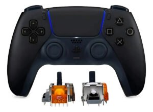 Controle Dualsense Tmr Playstation 5 Ps5 Analógicos Tmr Preto