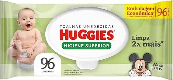 Kit de higiene do bebê sem pagar caro