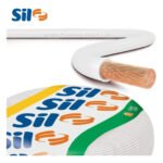 Cabo flexivel SIL Flexível 1x4mm² branco x 100m em rolo