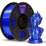 Filamento Pla Azul Safira V-silk Premium 1kg High Speed