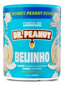 Pasta de Amendoim Dr. Peanut Gourmet Sabor Beijinho 600g