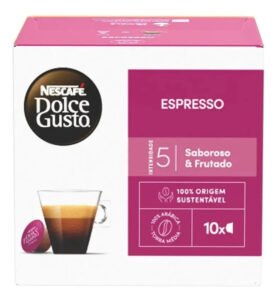 Café em Capsulas Dolce Gusto Espresso 10 unidades Nescafé