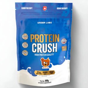 Proteína 100% Pura Whey Protein Crush Under Labz Refil 900g Sabor Doce de leite