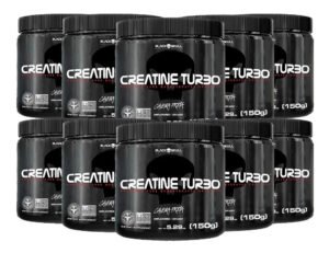 Combo Atacado 10x Creatina Turbo 150gr Cada Black Skull Sabor Neutro