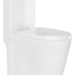 Vaso Sanitário Tubrax Monobloco VAB0002 Caixa Acoplada Completo Privada Cor Branco