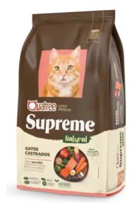 Ração Quatree Supreme 3 kg Gatos Castrados Salmão