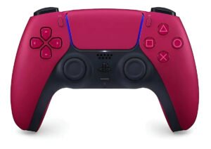Controle joystick sem fio Sony PlayStation Dualsense vermelho cósmico