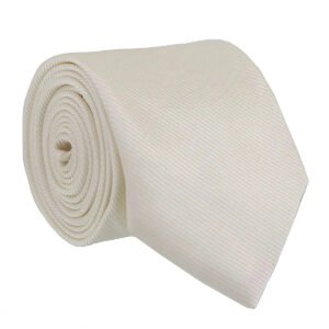 Gravata Masculina Premium Tradicional Padrinhos Casamento Noivos Semi Slim Várias Cores Branco Off White