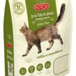 Areia Sanitária Kadi 4kg Grãos Finos Biodegradável Gatos, aquela areia que vira torroes