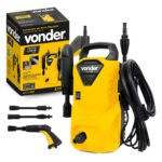 Lavadora de Alta Pressão Vonder LAV 1300 – 1300 Libras, Compacta, Potente, Ideal para Carros, Quintais e Limpezas Pesadas