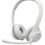 Headset Logitech H390 Usb Controle De Volume Mute Branco