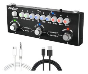 Pedal de efeito Cuvave Cube Baby preto