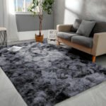 Tapete 2,00×1,50 Peludo Felpudo Sala E Quarto Cores Cor Cinza Mesclado Desenho Do Tecido Pelo Alto Casa Laura Enxovais Tapete Médio Para Sala