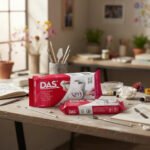 Massa Modelar DAS Branca Kit 2x1Kg Artesanato e Cerâmica Direito Secagem ao Ar