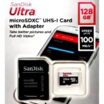 Cartão Memória 128gb sandisk original Ultra 100mbs Sandisk