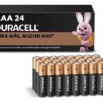 Pilha AAA Duracell Coppertop MN2400 Cilíndrica – kit de 24 unidades