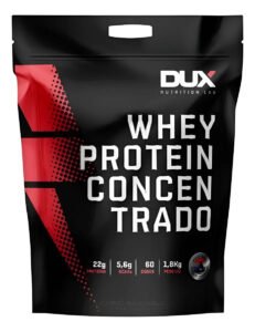 Whey Protein Concentrado Dux Nutrition Saco 1.8kg – Sabor Chocolate