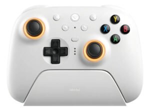 Controle Sem Fio 8bitdo Ultimate 2 Gatilhos Hall Tmr Pro Cor Branco