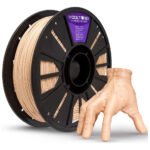 Voolt3D PLA Filamento 1.75mm Premium 1kg Cor Bege Caucasiano
