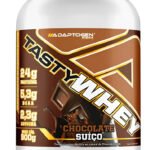 Suplemento Tasty Whey 3w Gourmet Whey Protein Adaptogen Science Pote 900g Sabor Chocolate Suiço