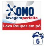 Lava-roupas Em Pó Omo Lavagem Perfeita 400g