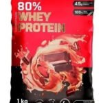 Whey Concentrado 80% Whey Protein – Growth Supplements Sabor Chocolate/Amendoim