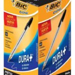 Caixa Caneta Bic Cristal Cores Ponta Média C/50 Unidades Preto