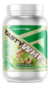 Suplemento Tasty Whey 3w Gourmet Whey Protein Adaptogen Science Pote 900g Sabor Pistache