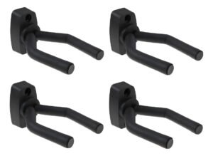 Kit 4 Suportes de Parede Don Caprini para Violão Guitarra Baixo Ukulele