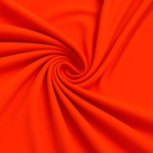 Tecido Helanca Light Rolo 10m Laranja Bekel Textil para Decoração