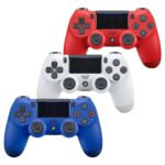 Joystick sem fio multicolorido Sony Playstation Dualshock 4 Ps4 2×1 Mix