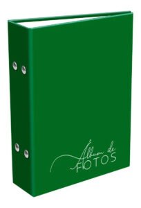 Album Fotográfico 10×15 120 Fotos Vertical 24 Horas Cor Verde-campo Cor