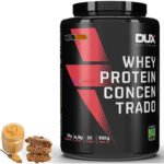 Dux Nutrition Whey Protein Concentrado Pote 900g Sabor Butter Cookies