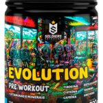 Pré-Treino Evolution Workout 300g Termogênico Sabor Blueberry Soldiers Nutrition Energia Foco Treino