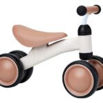 Bicicleta De Equilíbrio 4 Rodas Buba Bege